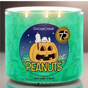 Goose Creek 3-Wick Candle- Peanuts Happy Howl-O-Ween (14.5 oz)